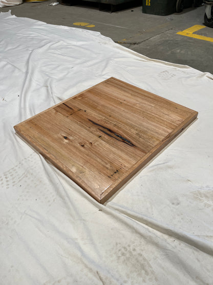 Square Timber Cafe Table Top