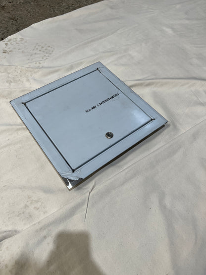 Stainless Steel Lockable Door Opening Hatch (Comes with Keys)