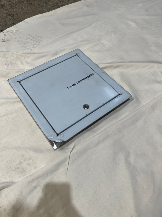 Stainless Steel Lockable Door Opening Hatch (Comes with Keys)