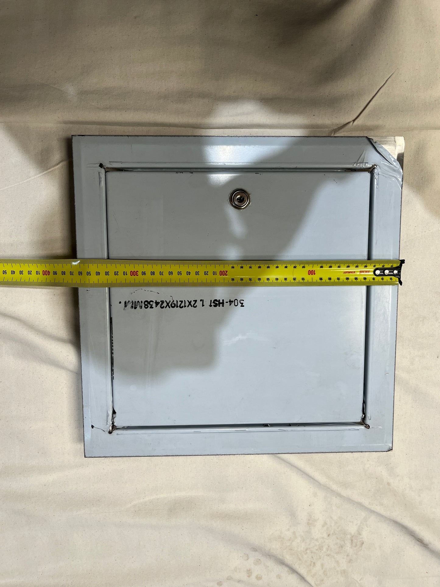 Stainless Steel Lockable Door Opening Hatch (Comes with Keys)