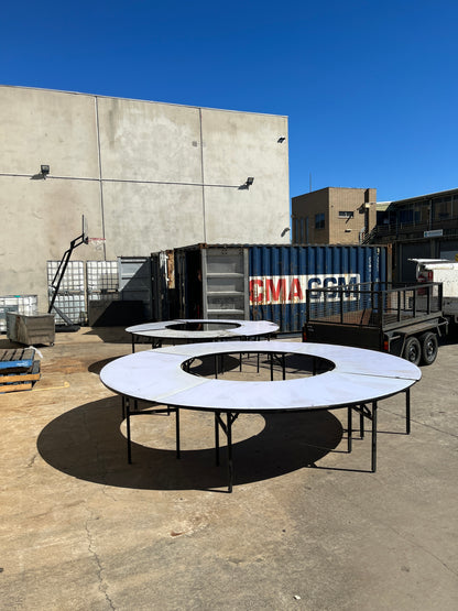 Large Circular Ring Table