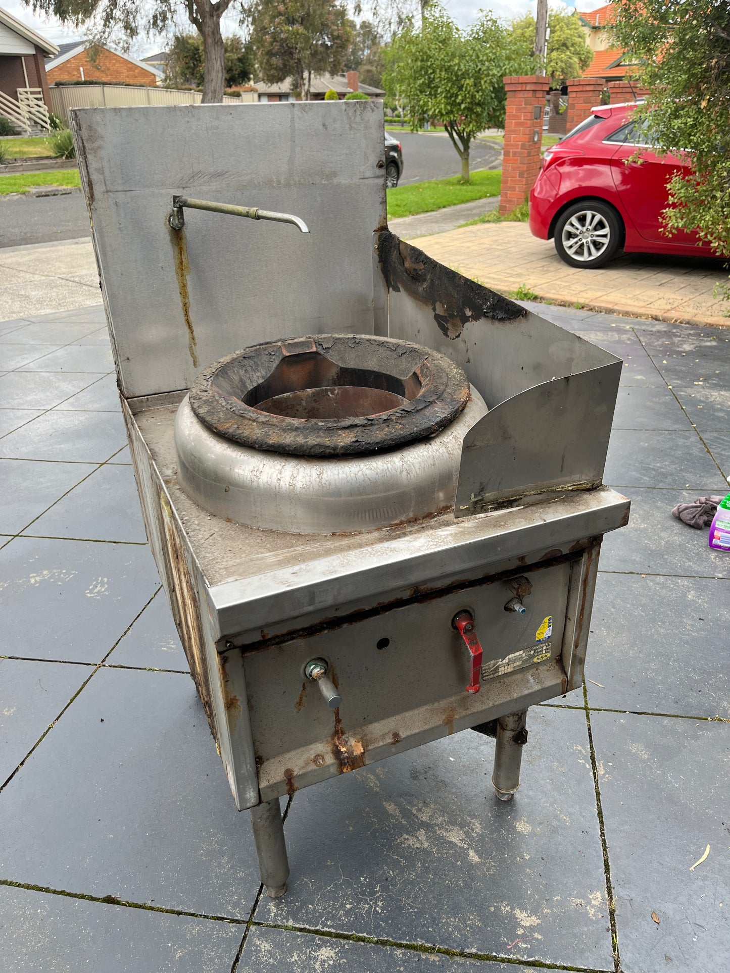 Single Wok Burner LPG Gas