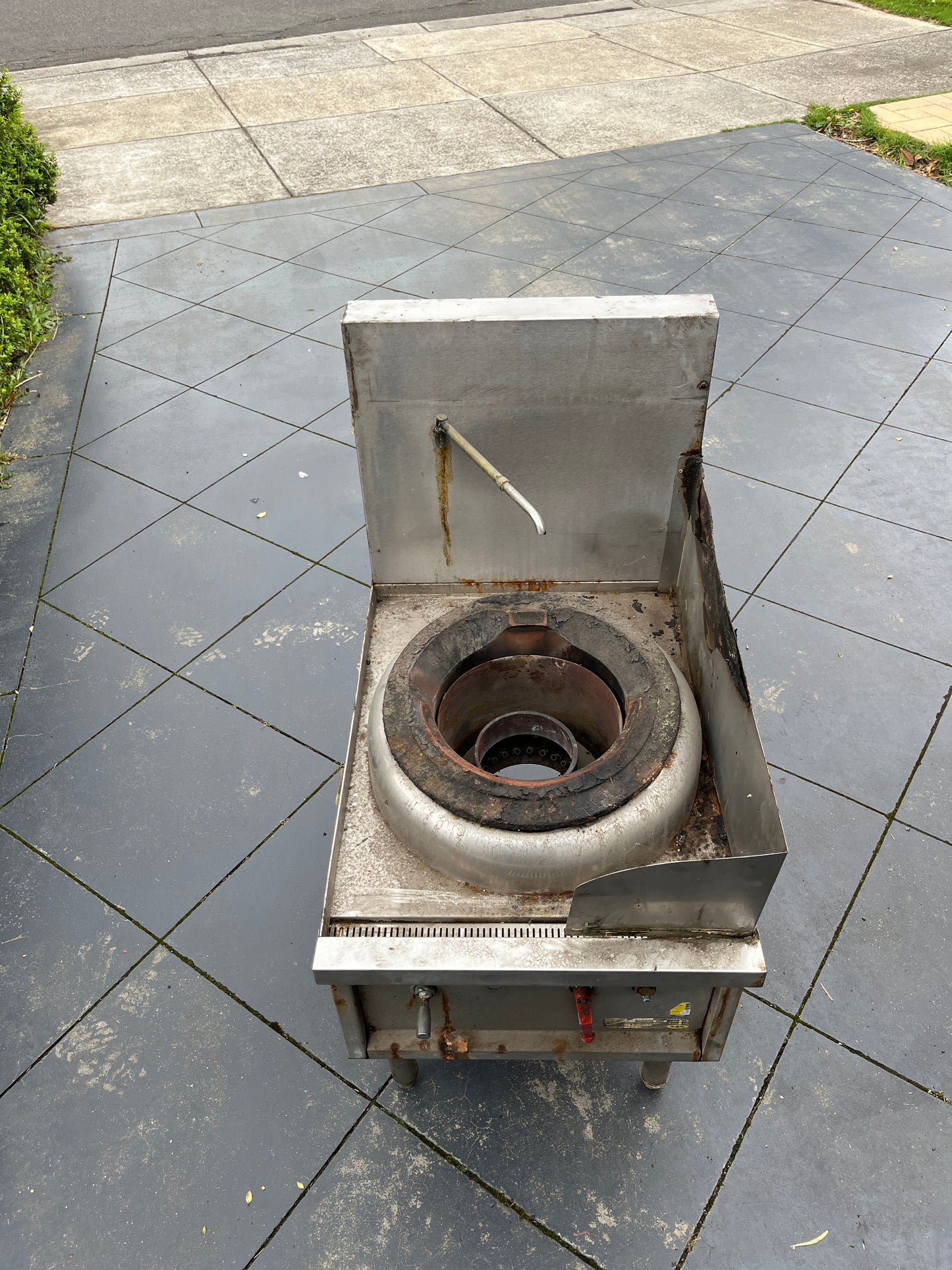 Single Wok Burner LPG Gas