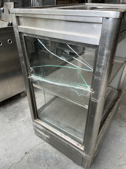 Commercial Stainless Steel Yum Cha Trolley *Damaged*